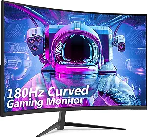 Z-Edge 24-Inch Curved Gaming Monitor 180Hz Refresh Rate, 1Ms Mprt, Fhd 1... - $222.99