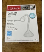 Sunbeam LED Flexible Neck Desk Lamp (White) Sturdy Base. 3.5 Watts , New... - €15,12 EUR