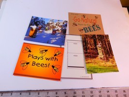 Beekeeping postcard lot - 7 original postcards designed by Julie Miscera - £3.05 GBP