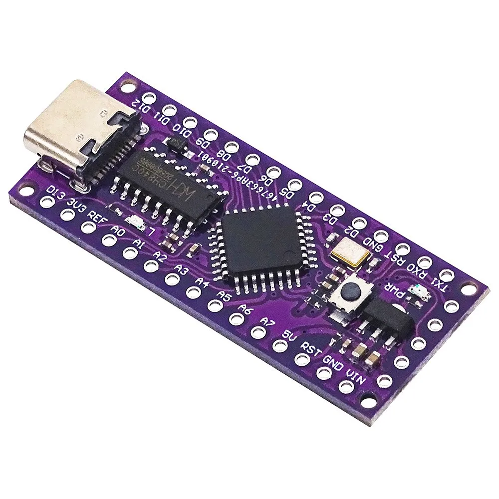 LGT8F328P LQFP32 Mini Evb TYPE-C Micro Usb HT42B534-1/CH340C Rep Nano V3.0 Module - £39.29 GBP