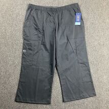 Cherokee Scrubs Bottoms Men&#39;s Extra Large Gray Capri Workwear Cotton Ble... - $22.41 CAD