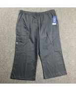 Cherokee Scrubs Bottoms Men&#39;s Extra Large Gray Capri Workwear Cotton Ble... - $22.41 CAD
