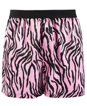 INC International Concepts Men&#39;s Boxer Shorts in Pink Zebra-Small - £10.95 GBP