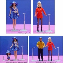 Doll Stand for Barbie and Dolls 11.5 to 12.5 Inches Tall Metal - $4.49