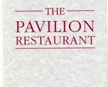 The Pavilion Restaurant Carvery &amp; A La Carte Menu The Hilton National Wa... - £22.10 GBP