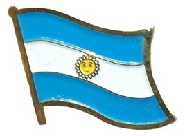 Argentina Flag Hat Tac or Lapel Pin - £5.38 GBP