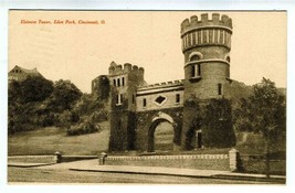 Elsinore Tower Eden Park Postcard Cincinnati Ohio 1907 - £7.91 GBP