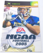 Xbox ~ NCAA Football 2005 Original Game Manual only - £3.12 GBP
