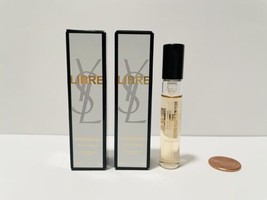 2 Yves Saint Laurent Libre Eau De Parfum 3ml 0.1 fl oz Mini Travel Spray - £20.40 GBP