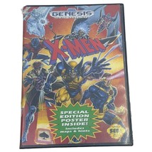 X-Men Sega Genesis Missing Poster But Complete Otherwise - £23.97 GBP