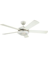 White 7233600 Comet Indoor Ceiling Fan With Light By Westinghouse Lighting - £149.30 GBP