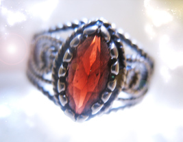 HAUNTED RING BREAKING THE CHAINS FREEDOM GOLDEN ROYAL COLLECTION OOAK MAGICK image 2