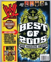 ORIGINAL Vintage January 2010 WWE Magazine Best of 2009 - £15.54 GBP