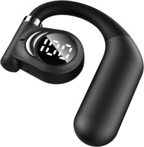 Single Ear Bluetooth Headset 5.3 Bluetooth Earpiece Wireless Handsfree Earbud wi - $42.02