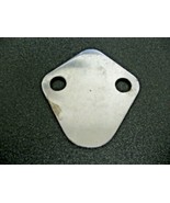 BBC Big Block Chevy Chevrolet V8 Fuel Pump Block Off Plate Chrome *USED* - €8,55 EUR