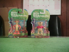 Vintage 2000 Winnie The Pooh Collectibles 2 Figures - Pooh &amp; Tigger New-Unopened - £11.79 GBP