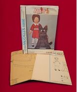 McCall&#39;s 5898 Little Orphan Annie Doll &amp; Sandy Dog Doll Pattern Vtg 1977... - $387.29 MXN
