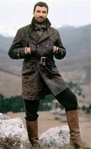 High Road To China Long Genuine Leather Tom Selleck WW1 Flying Coat - £109.11 GBP