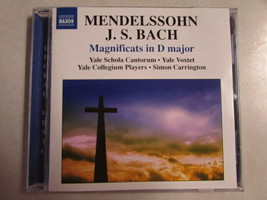 Mendelssohn J.S. Bach Magnificats In D Major 2009 Cd Classical Symphony 8.572161 - £12.36 GBP