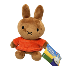 Miffys Adventures Plush Brown Rabbit Melanie Stuffed Animal 7&quot; With Tag - £14.16 GBP