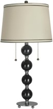 Table Lamp DALE TIFFANY TORREVIEJA Traditional Antique 2-Light Black Cry... - $249.00