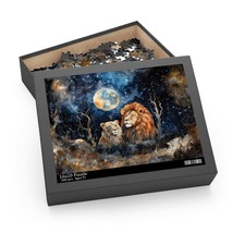 Personalised/Non-Personalised Puzzle, Lions, awd-549, (120, 252, 500-Piece) - £19.55 GBP+