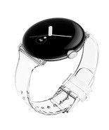 Compatible For Google Pixel Watch Band, Soft Silicone Glitter Clear Spor... - $27.99