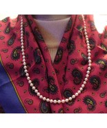 Stunning MONET Necklace Hand Knotted Classic Style 24 Inches - £70.08 GBP