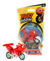 Ricky Zoom Snow Tires Ricky the Motorcycle with Spoiler TOMY New in Package - £4.60 GBP