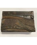 Vintage Printing Blocks Union tools Garden Hoe And Pitchfork 3” Long - $293.65 MXN