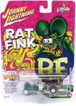 Johnny Lightning Rat Fink Custom Dragster 1/64 Scale Diecast R3 #2 Ed Roth - $17.90