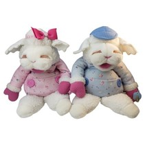 Baby Lamb Chop Male &amp; Female Hand Puppet Shari Lewis Plush Stuffed Toy 18 Inches - £22.66 GBP