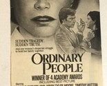 Ordinary People Tv Guide Print Ad Mary Tyler Moore Robert Redford TPA12 - $5.93