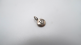 Vintage 1.2cm Sterling Silver P Necklace Pendant - $9.90