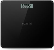 NUTRI FIT Digital Bathroom Scale for Body Weight, Bath Scale for, 330 lbs - $10.99