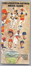 1982 Houston Astros Media Guide - $24.04