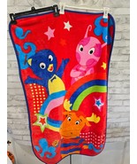 Backyardigans Plush Blanket Tyrone Pablo Uniqua Red Soft Crib Throw 30x4... - $760.08 MXN