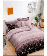 3 pieces set duvet cover with pillow cases, bedroom set,geo style duvet ... - $61.74 CAD