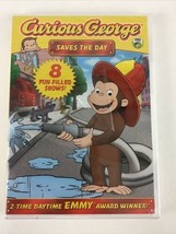 Curious George Saves The Day DVD 8 Fun Filled Shows 2012 Animation New Sealed - £11.86 GBP