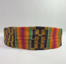 Kente Cloth African Print Fabric Tuxedo Cummerbund Wedding Formal Suit Belt - £25.99 GBP