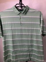 Nike Tiger Woods Collection Dri-Fit Golf Polo Shirt Men&#39;s Large Green - £14.50 GBP