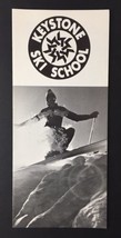 Keystone Ski School Brochure Vintage 1970s Colorado Price List - £15.41 GBP