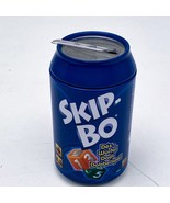 Rare Mattel European Version Skip-Bo Dice Game in Blue Tin Can for 2-4 P... - £8.39 GBP