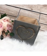 Flower Girl Gift- Custom Flower Girl Basket Gift - Personalized Wood Box... - $95.32 CAD
