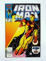 Iron Man #256 Marvel Comics Soliloquy in Silence VF- 1990 - £1.77 GBP
