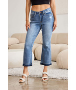 Judy Blue Full Size Release Hem Cropped Bootcut Jeans - $90.33 CAD