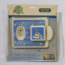 New Vintage 90s Baby Bugs Bunny Looney Tunes Switchplate Night Light 0222!!! - £39.42 GBP