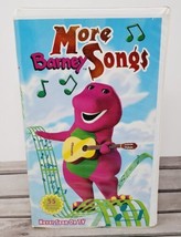 More Barney Song (VHS, 1999) White Clamshell Purple Dinosaur Songs Baby Bop BJ - £4.53 GBP