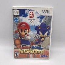 Mario &amp; Sonic at the Olympic Games Beijing 2008 for Nintendo Wii Sega Complete - $24.99