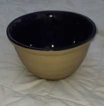 Dean &amp; Deluca Cobal Blue Glazed Bowl Pottery - £25.66 GBP